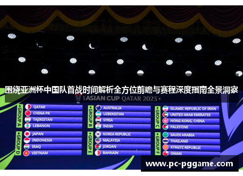 围绕亚洲杯中国队首战时间解析全方位前瞻与赛程深度指南全景洞察 围绕亚洲杯中国队首战时间解析全方位前瞻与赛程深度指南全景洞察